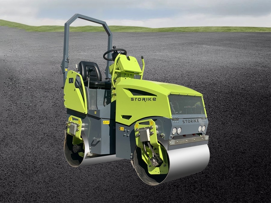 ST1800---1800KG Double Drum Road Roller